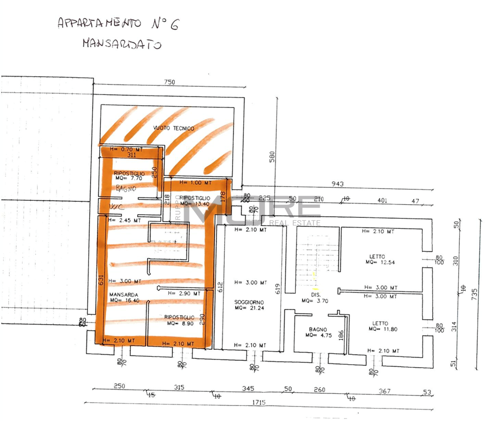 PIANO SECONDO, un appartamento